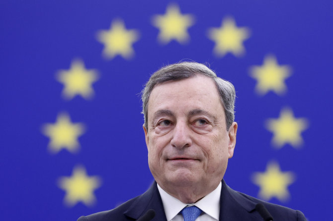 „Scanpix“/AP nuotr./Mario Draghi