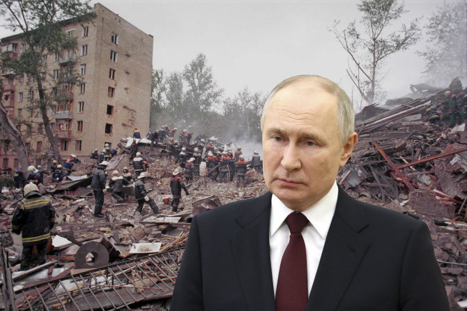 Vida Press ir „Scanpix“/AFP nuotr./1999 m. daugiabučių sprogdinimai Rusijoje