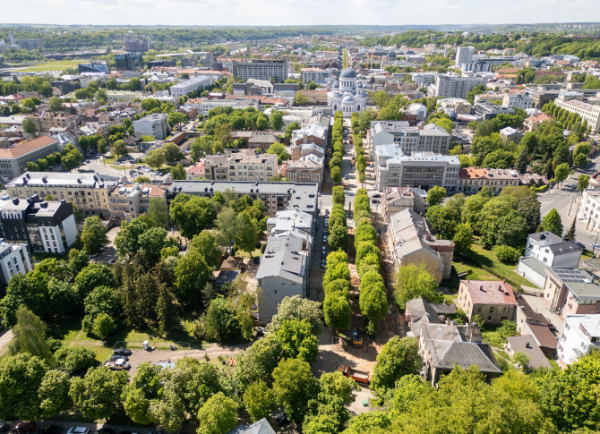 Eriko Ovčarenko / BNS nuotr. / Kaunas iš paukščio skrydžio