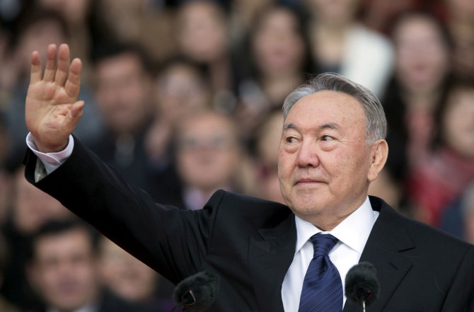„Reuters“/„Scanpix“ nuotr./Atsistatydino Kazachstano prezidentas N. Nazarbajevas