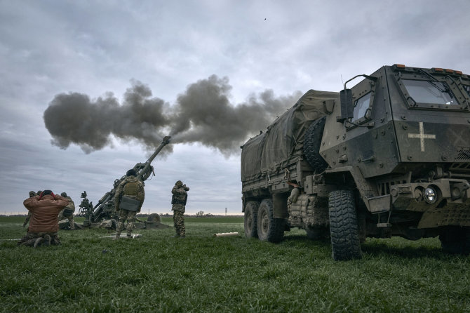 „AP“/„Scanpix“/Ukraina atakuoja Rusijos pozicijas