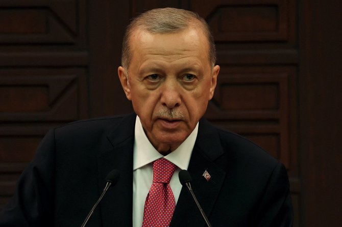 „AFP“/„Scanpix“/Turkijos prezidentas Recepas Tayyipas Erdoganas