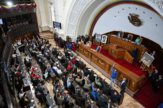 Venesuelos parlamentas / FEDERICO PARRA / AFP