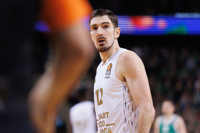 Eriko Ovčarenko / BNS nuotr./Rungtynių akimirka. Nando de Colo