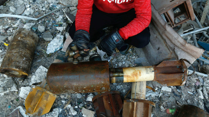 AFP/„Scanpix“ nuotr./Įtariama, kad dujų ataka buvo surengta Gutos regione esančiame Dumos mieste