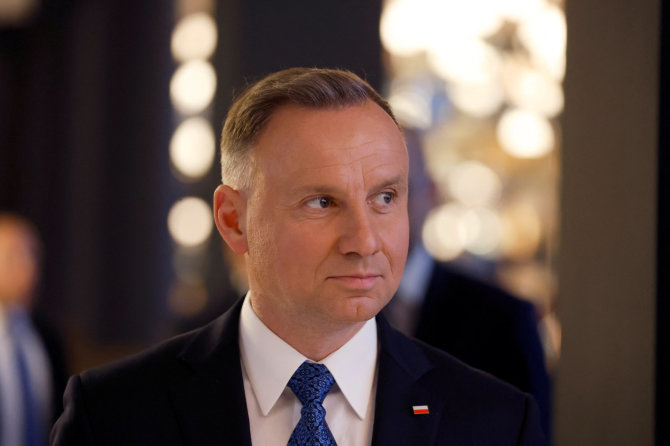 „Reuters“/„Scanpix“/Lenkijos prezidentas Andrzejus Duda
