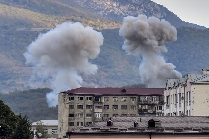 AFP/„Scanpix“ nuotr./Kalnų Karabacho sostinė Stepanakertas