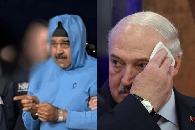 AFP/Scanpix/ABC News/Nicolasas Maduro, Aliaksandras Lukašenka