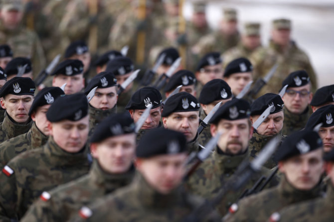 „Reuters“/„Scanpix“ nuotr./Lenkijos kariai