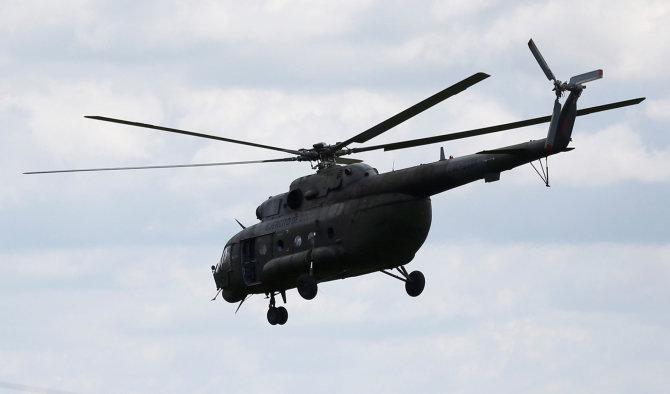 „Reuters“/„Scanpix“ nuotr./Sraigtasparnis Mi-17