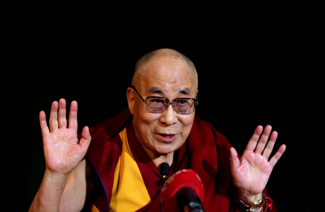 „Scanpix“/„PA Wire“/„Press Association Images“ nuotr./Dalai Lama