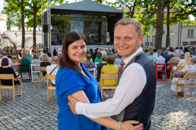 R.Malycho nuotr./Festivalio organizatoriai Sigita ir Liudas Mikalauskai