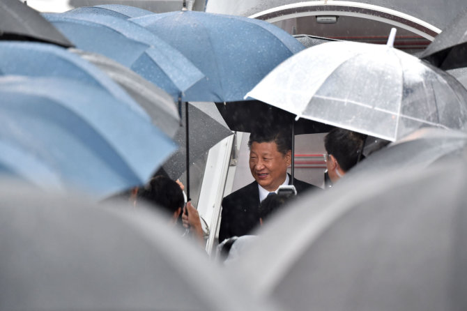 AFP/„Scanpix“ nuotr./Xi Jinpingas