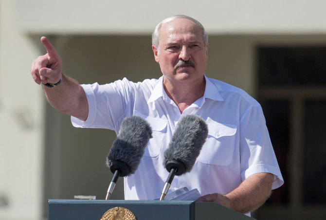 „Reuters“/„Scanpix“ nuotr./Aliaksandras Lukašenka