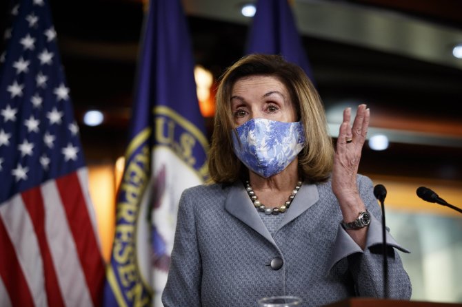 „Scanpix“/„SIPA“ nuotr./Nancy Pelosi