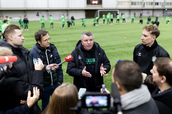 Lukas Balandis / BNS nuotr./Vladimiras Čeburinas (centre) ir Gintaras Staučė Jaunesnysis (dešinėje)