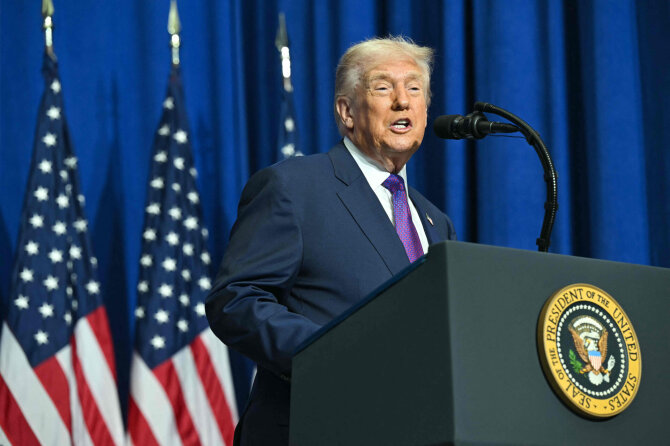 Donaldas Trumpas / SAUL LOEB / AFP