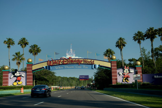 AFP/„Scanpix“ nuotr./„Disney World“ parkas Orlande