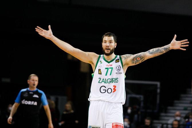 Erikas Ovčarenko/BNS/LKL rungtynės „Neptūnas“ – „Žalgiris“