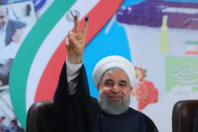 „Reuters“/„Scanpix“ nuotr./Hassanas Rouhani