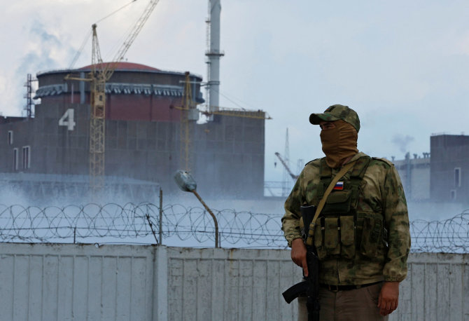 „Reuters“/„Scanpix“ nuotr./Zaporižios atominės elektrinė