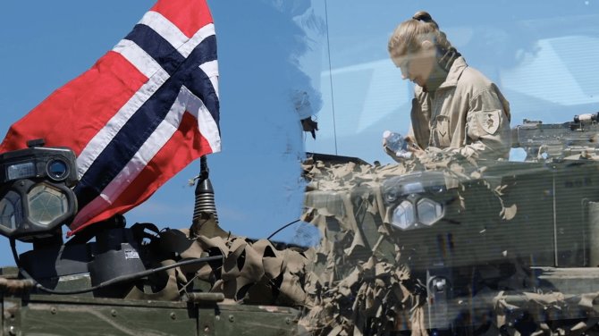 STOPPskudd/ 15 min collage/ Norske soldater og artilleri ved Pabrade