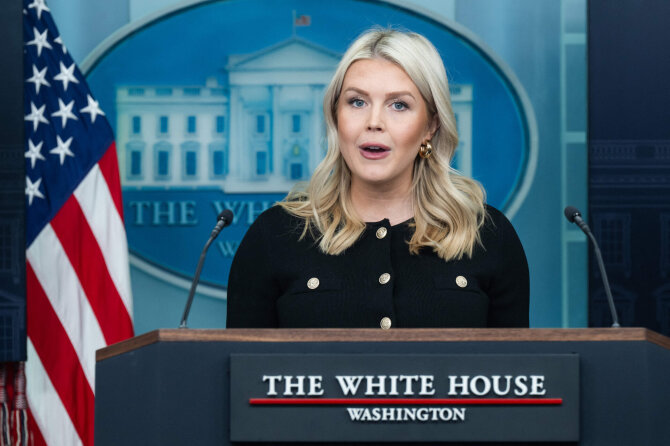 Karoline Leavitt / SAUL LOEB / AFP