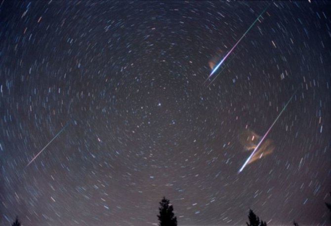 Lietuvos dangų rugpjūtį ir vėl skrodžia meteorų strėlės. Šaltinis: 15min.lt