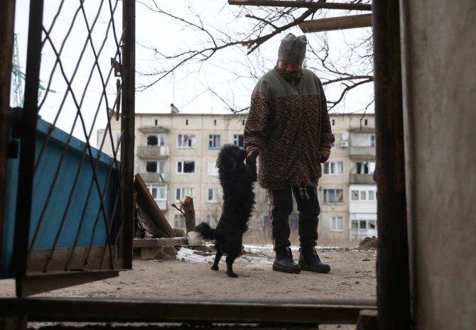 AFP/„Scanpix“ nuotr./Karas Ukrainoje