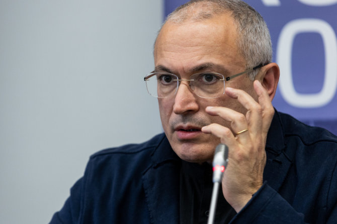 Pauliaus Peleckio / BNS nuotr./Michailas Chodorkovskis