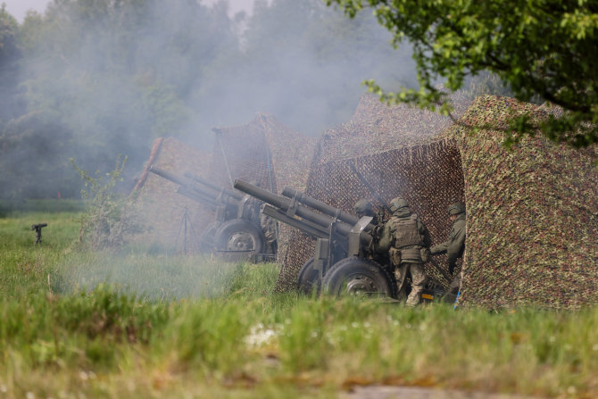 Matas Baranauskas/BNS/Pratybos su HIMARS