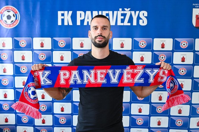 fk-panevezys.lt nuotr./Milošas Vranjaninas