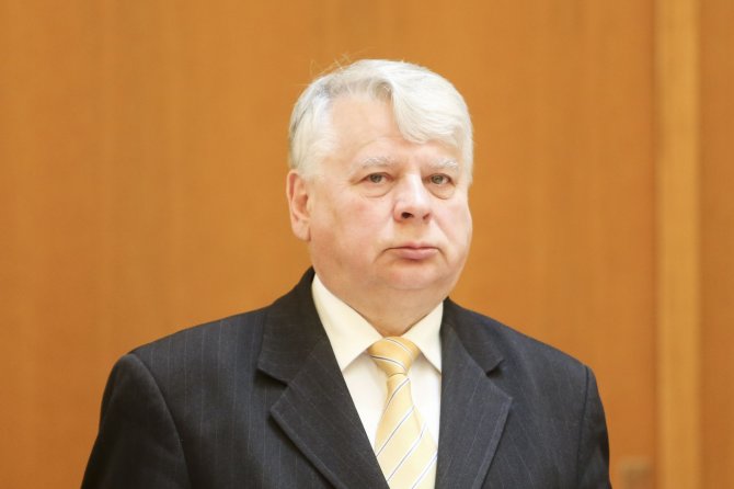 Irmanto Gelūno / 15min nuotr./Lenkijos Senato pirmininkas Bogdanas Borusewiczius