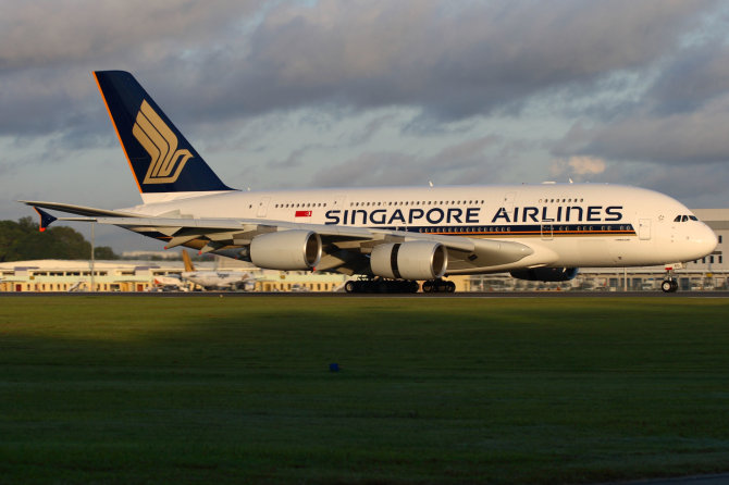 „Singapore Airlines“ orlaivis