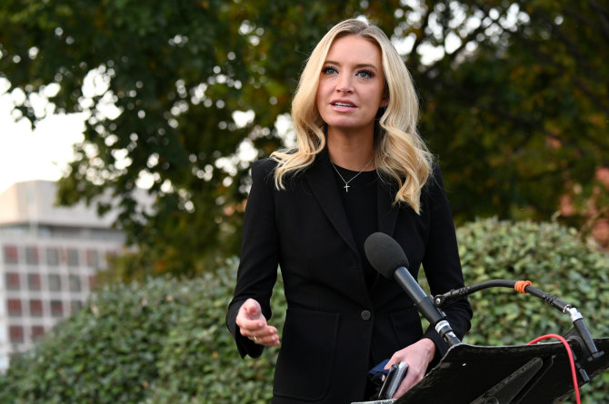 „Reuters“/„Scanpix“ nuotr./Kayleigh McEnany