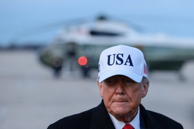 Donaldas Trumpas / Evelyn Hockstein / REUTERS