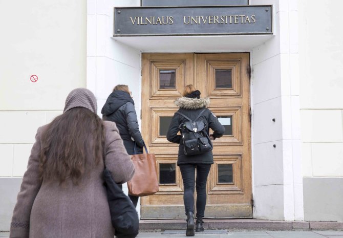 Luko Balandžio / 15min nuotr./Vilniaus universitetas