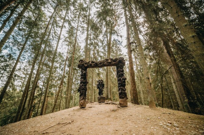 A.Kundroto nuotr./Raganų kalnas Juodkrantėje