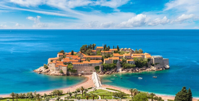 123RF.com nuotr./Sveti Stefan, Juodkalnija
