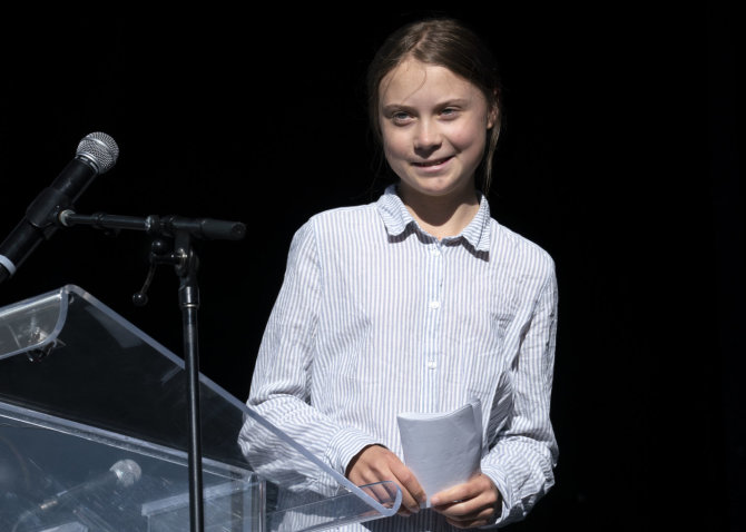 „Scanpix“/„PA Wire“/„Press Association Images“ nuotr./Greta Thunberg