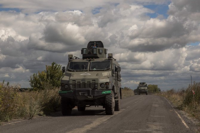 Ukrainian forces in the Kursk region / ROMAN PILIPEY / AFP