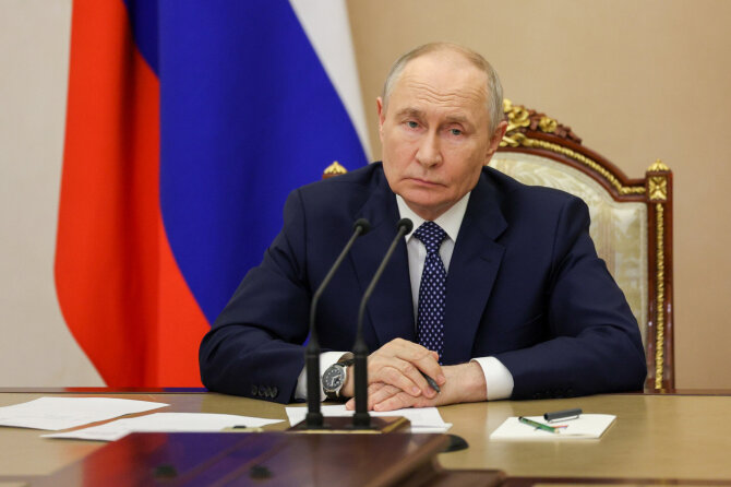 Vladimiras Putinas / Vyacheslav Prokofyev / ZUMAPRESS.com