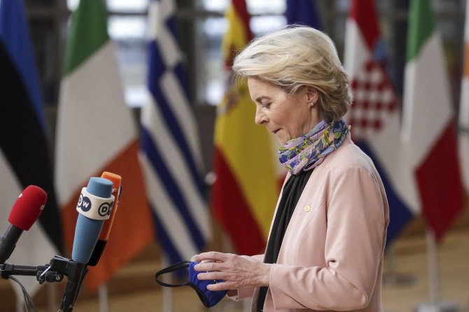 AFP/„Scanpix“ nuotr./Ursula von der Leyen