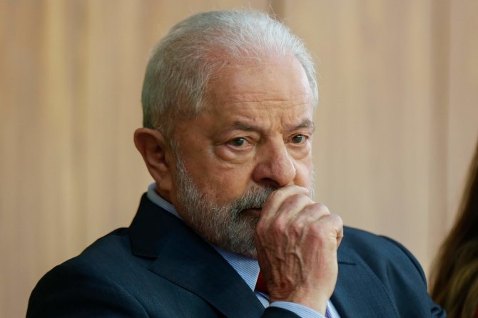 „AFP“/„Scanpix“/Brazilijos prezidentas Luizas Inacio Lula da Silva