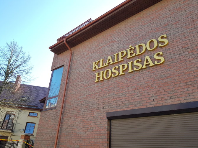 J. Andriejauskaitės / 15min nuotr./Klaipėdos hospisas