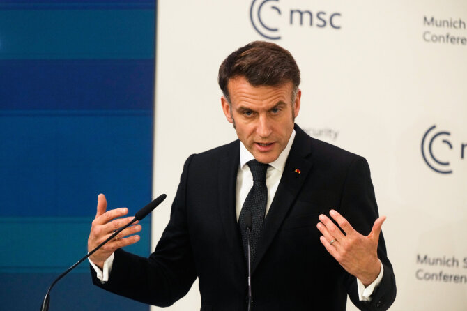 „Scanpix“/AP nuotr./Emmanuelis Macronas