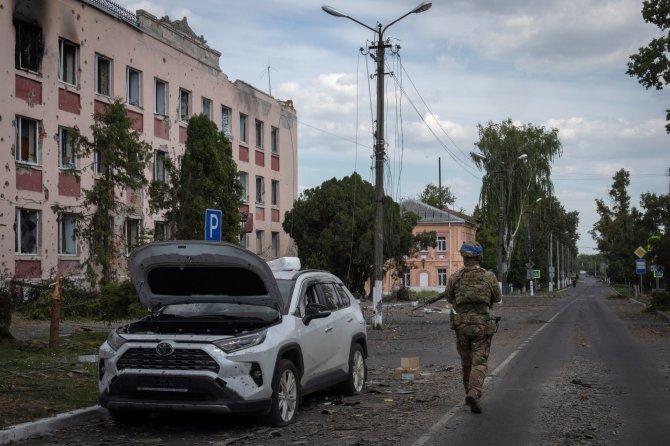 „AP“/„Scanpix“/Ukrainos karys Sudžoje