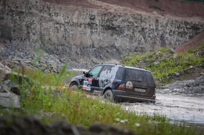 Egidijaus Babelio nuotr./Prie Druskonio ežero finišavo šeštasis paeiliui bekelės maratonas „4x4 perimetras“