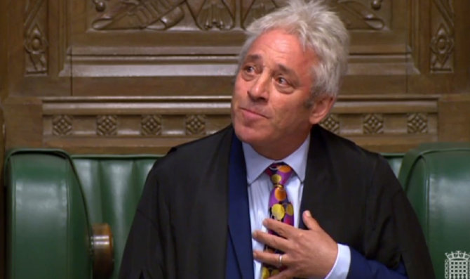 AFP/„Scanpix“ nuotr./Johnas Bercow