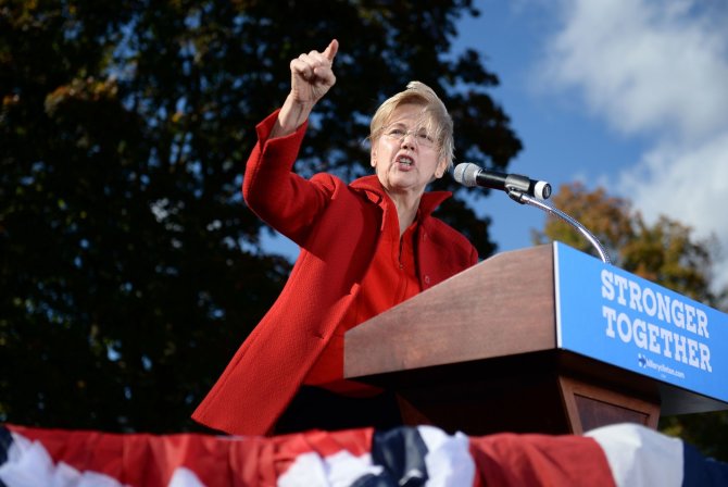 AFP/„Scanpix“ nuotr./Elizabeth Warren